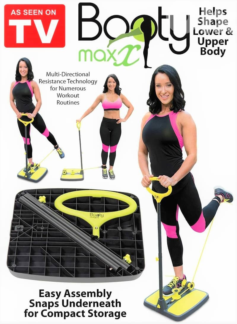 BOOTY MAX Lower Body Trainer – Sculpt Glutes, Thighs & Calves Fast 1