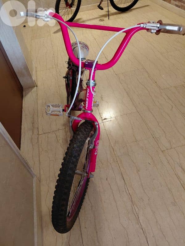pink Raleigh bycicle 1