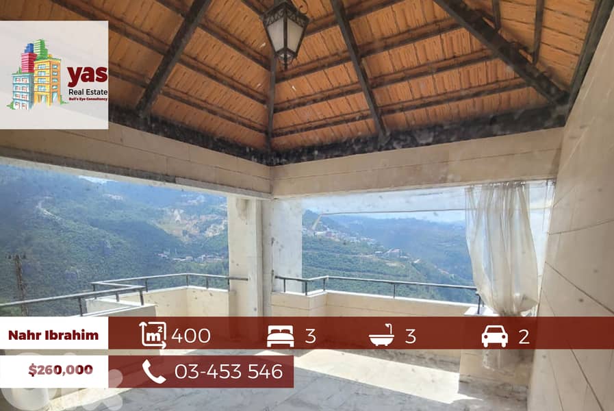 Nahr Ibrahim 400m2 | 50m2 Terrace | Duplex | Sea View | PA | 0