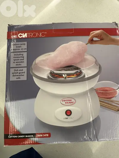 Cotton Candy Maker CLATRONIC ZWM 3478 - ماكينة صنع حلوى القطن CLATRONI