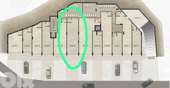 LAST UNIT! 50SQM shop in Jourret Ballout Prime Location