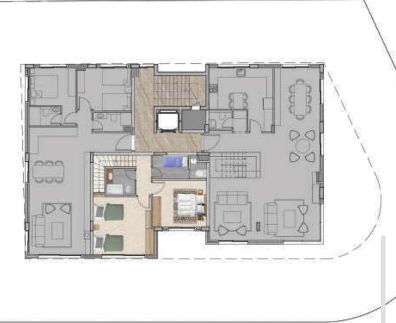 Chalet for sale in Tilal Al Assal/ Terrace/ Under Construction 6