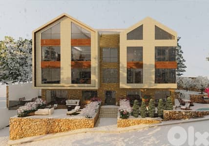 Chalet for sale in Tilal Al Assal/ Garden/ Under Construction