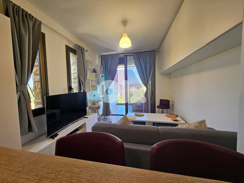 Furnished 70m2 Chalet+Open View+terrace 4sale in Fakra/Redrock - فقرا ...
