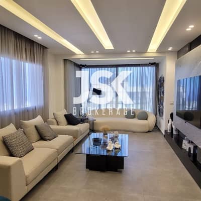 L18940 - High-End Decorated Apartment For Sale in Zouk Mosbeh