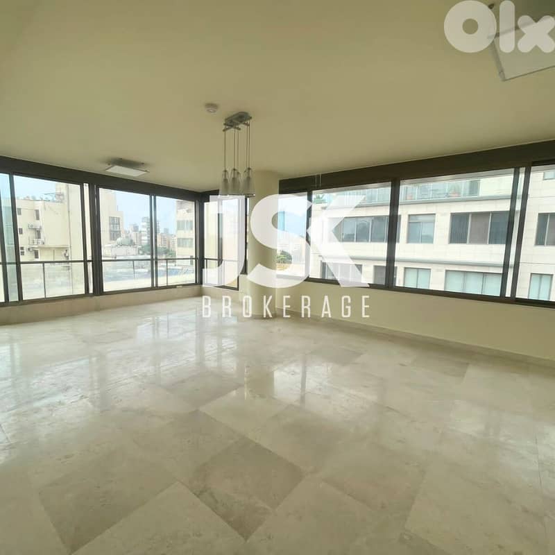 L18943 - Apartment With City View For Rent in New Building in Badaro 0
