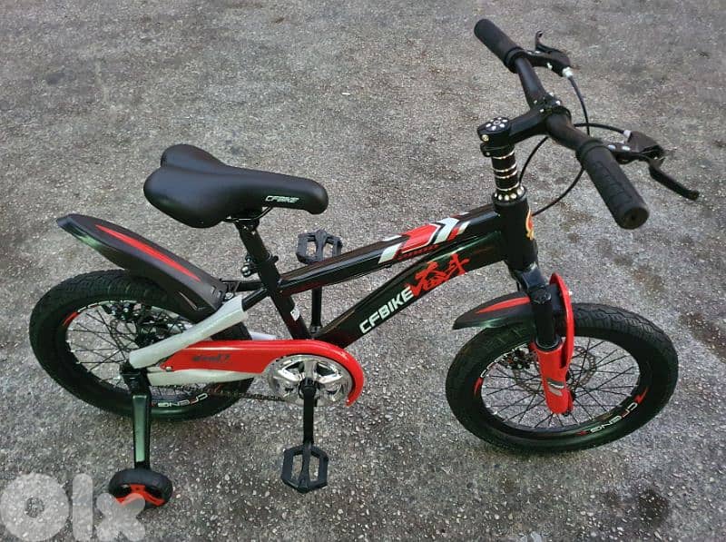 kids bike size 16" disc brakes front suspension (brand new) 0