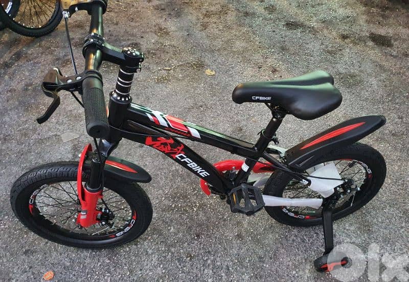 kids bike size 16" disc brakes front suspension (brand new) 1