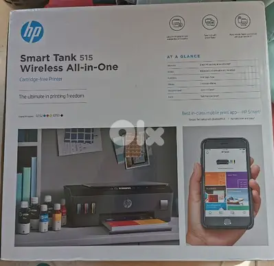 HP Smart Tank 515- Brand new Printer and Scanner