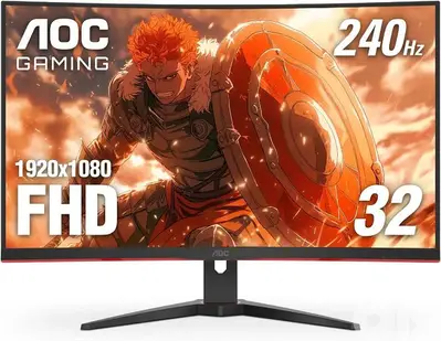 aoc curved gaming moniter 32inch