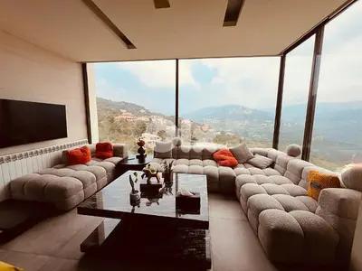 Furnished Duplex in Oyoun Broumana for sale | Terrace