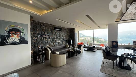 Furnished Duplex in Oyoun Broumana for sale | Terrace
