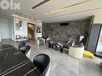 Furnished Duplex in Oyoun Broumana for sale | Terrace