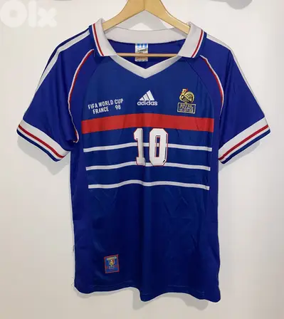 Zidane France 98 World Cup Jersey – Size M