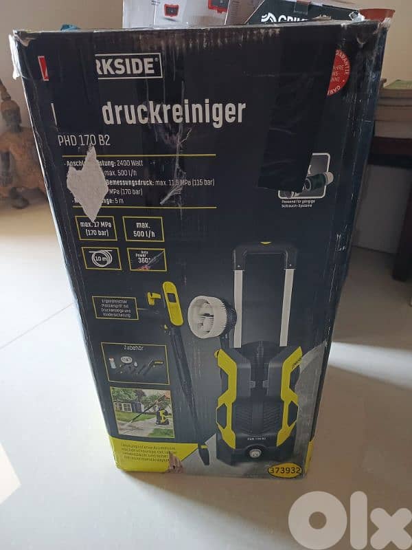 parkside pressure wash tools 0