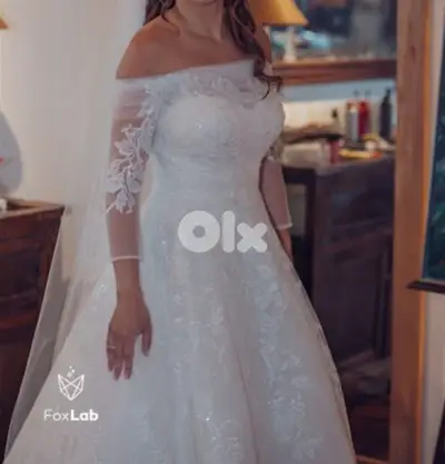 elegant customized wedding dress for sale