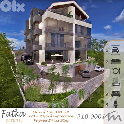 Fatka | 35% DOWNPAYMENT, 2 YEARS PAYMENT FACILITIES | 140m² + Terrace