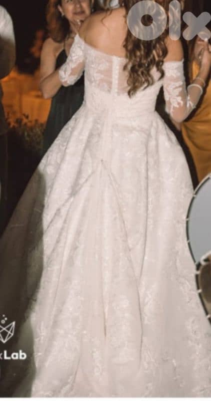 elegant customized wedding dress for sale 2