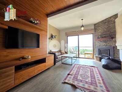 Faqra 140m2 | Furnished Duplex | Panoramic View | Modern | DA