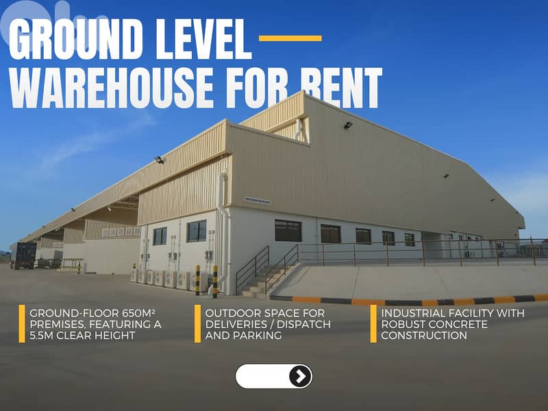 JH25-4332 Warehouse 650 m2 for rent in Roumieh, $ 5,400 cash 0