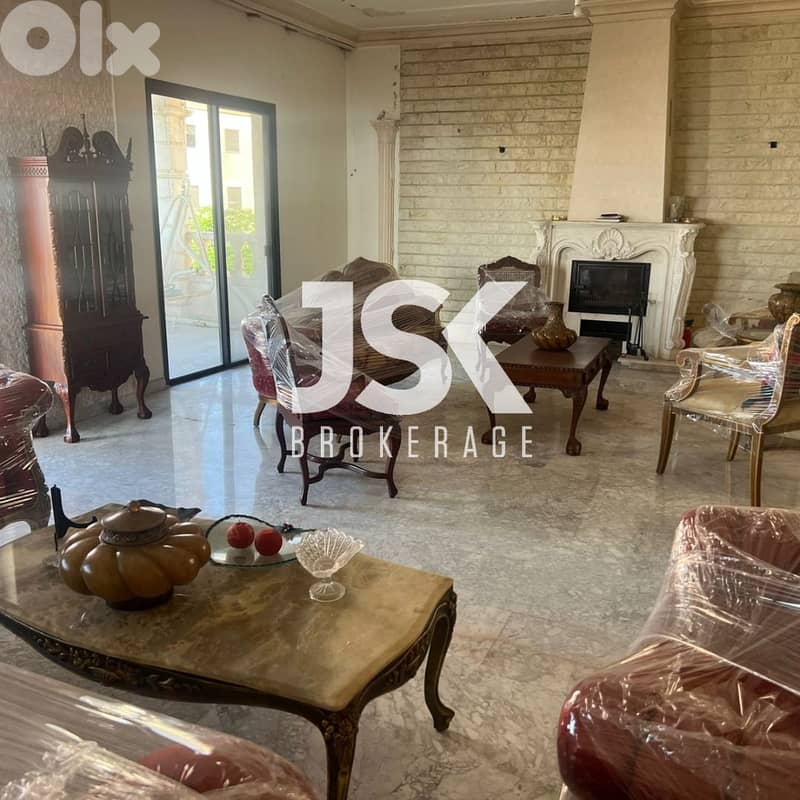 L18954 - Spacious Apartment With Great Sea View For Sale in Bchamoun 0