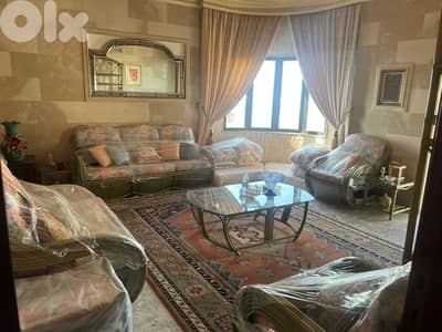 L18954 - Spacious Apartment With Great Sea View For Sale in Bchamoun