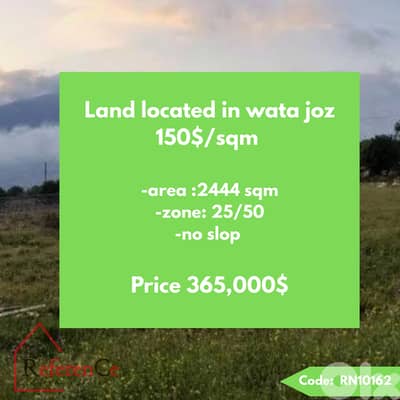 Land in wata joz for sale