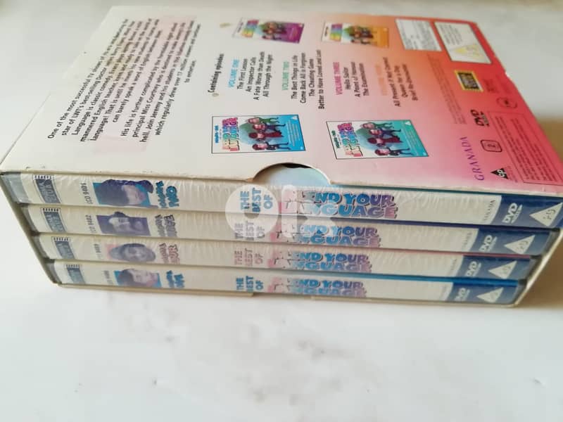 The Best Of Mind Your Language - Volume One To Four -4  DVDs box 2