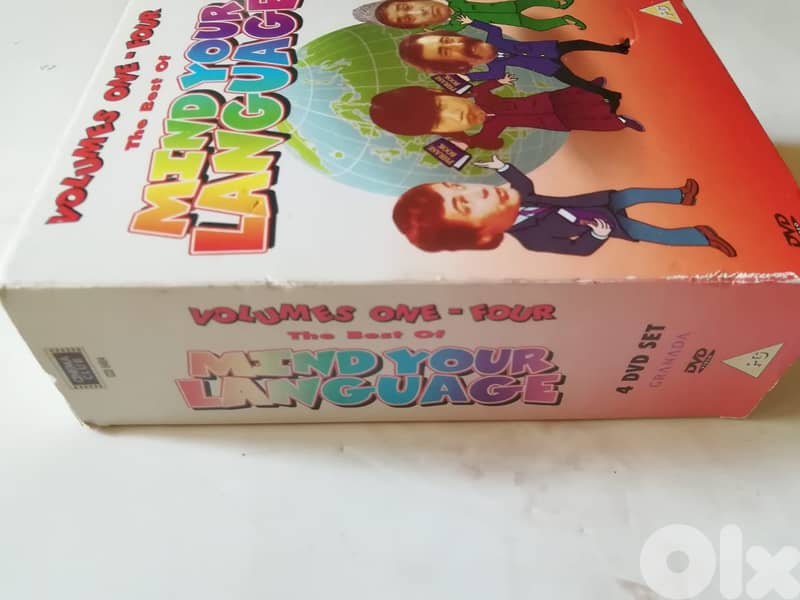 The Best Of Mind Your Language - Volume One To Four -4  DVDs box 3