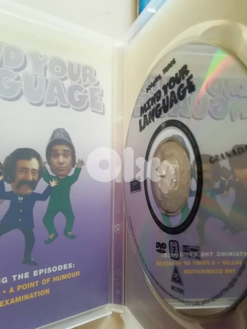 The Best Of Mind Your Language - Volume One To Four -4  DVDs box 4