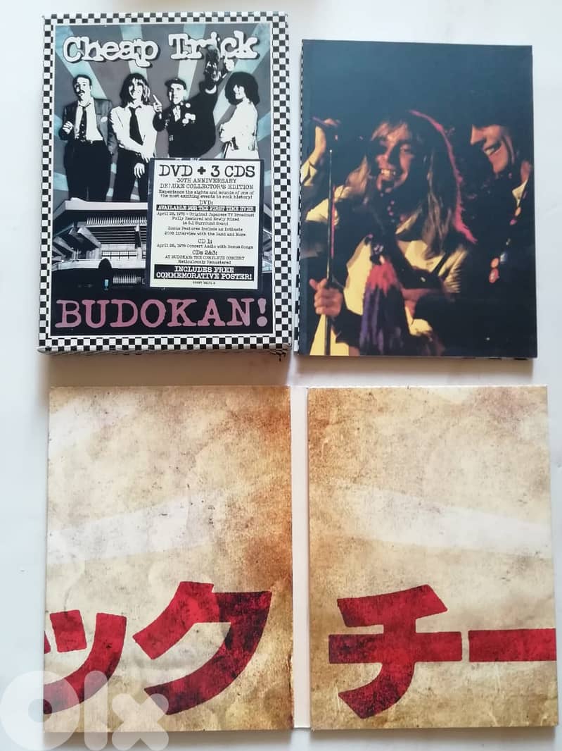Cheap Trick at Budokan! DVD + 3 CDs box 1