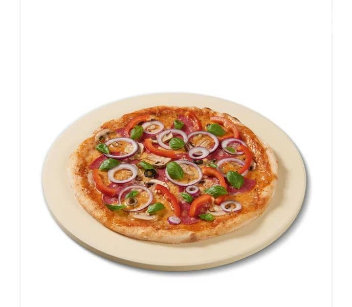 grill meister pizza stone 38cm 0