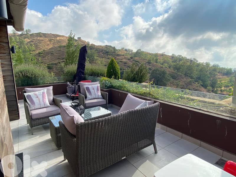 L18967 - Chalet with Terrace for Rent in RedRock Faqra 6