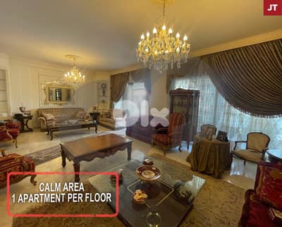 Prestigious Address | High-Floor in Rawche/الروشة REF#JT125239
