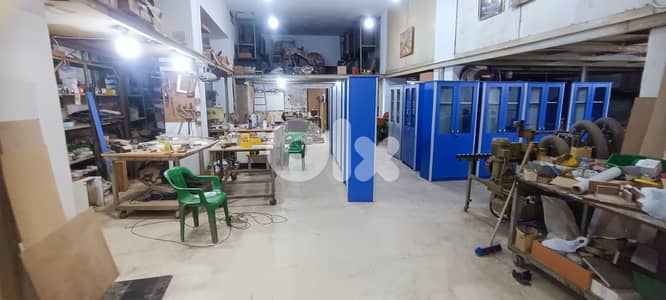 Industrial Depot + Mezanine For Rent In Dbayeh مستودع للاجار في ضبية