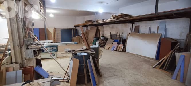 Industrial Depot + Mezanine For Rent In Dbayeh مستودع للاجار في ضبية