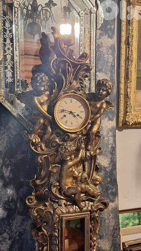 antique grandfather clock 2