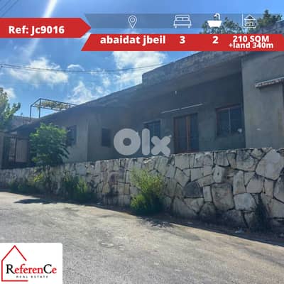 old house located in abaidat jbeil for saleبيت يقع في قلب عبيدات جبيل