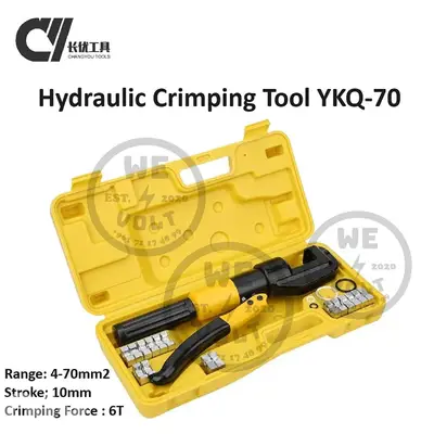 YQK-70 – Hydraulic Crimping Tool 4–70mm² | We Volt