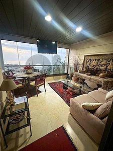240 SQM Apartment in Biyada, Metn with a Breathtaking Sea View