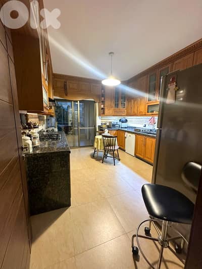 240 SQM Apartment in Biyada, Metn with a Breathtaking Sea View