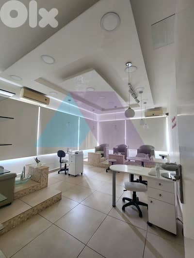 Furnished and Equipped 120m2 Nail Spa |Prime Location|4rent in Badaro