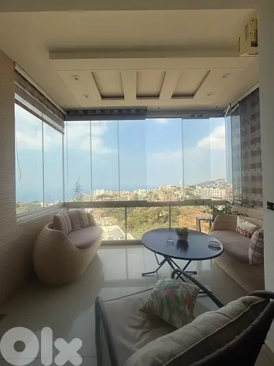 Spacious Apartment with open views for sale in Bsalim.
