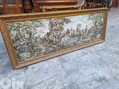 لوحة غوبلان روميو وجوليات مميزة انتيك