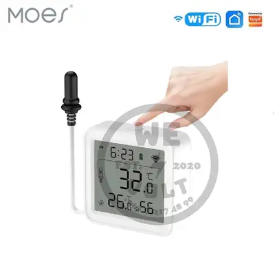 WiFi Smart Temp & Humidity Sensor مستشعر ذكي لدرجة الحرارة والرطوبة