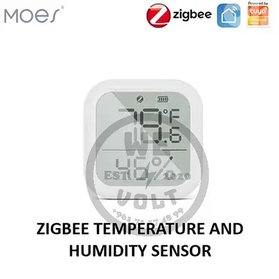 Smart Temp & Humidity Sensor مستشعر ذكي لدرجة الحرارة والرطوبة