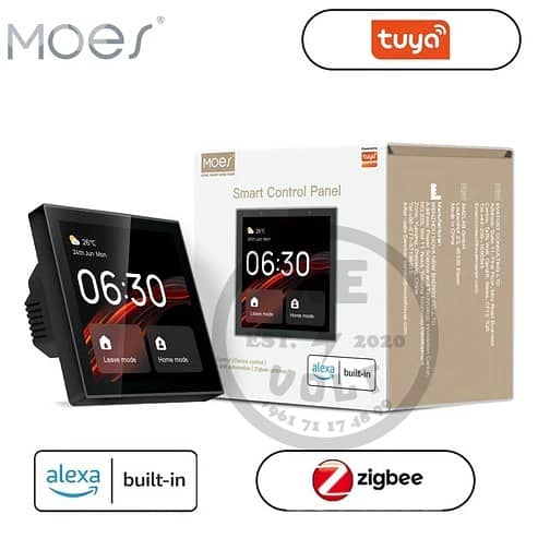 Smart 5” Touchscreen WiFi + ZigBee Panel | MOES – We Volt 0