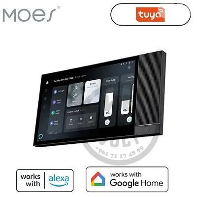 Smart 8” Touchscreen WiFi + ZigBee Panel | MOES – We Volt
