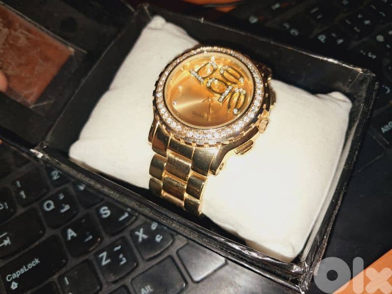 Original bebe Golden Watch 0