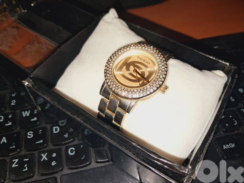Original bebe Golden Watch 2